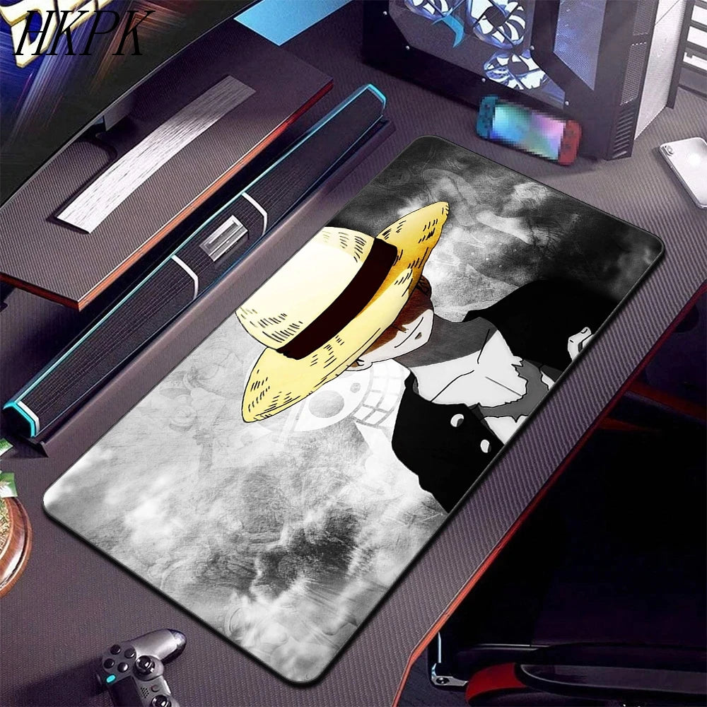 Alfombrilla Gaming XXL Luffy Gear 5 One Piece - 60x30cm Profesional con Base Antideslizante