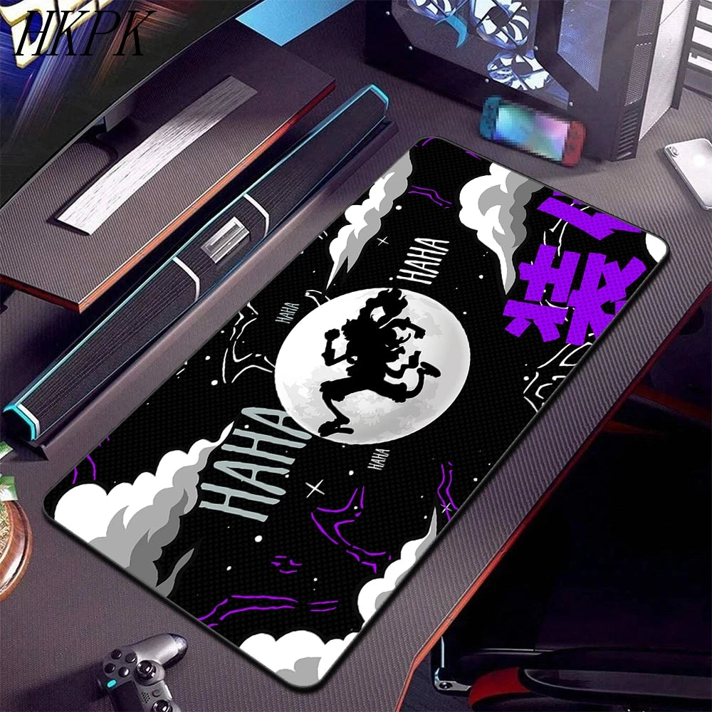 Alfombrilla Gaming XXL Luffy Gear 5 One Piece - 60x30cm Profesional con Base Antideslizante